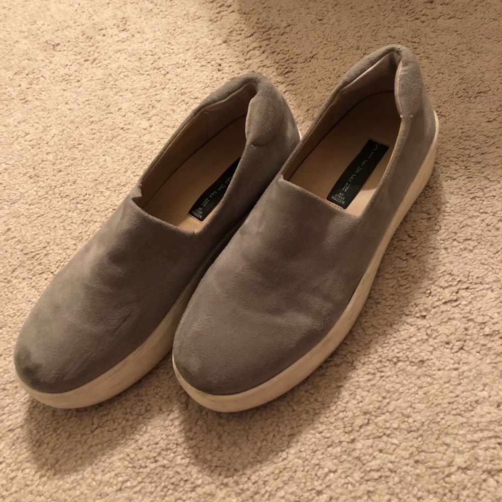 Steven by Steve Madden Gray Sneakers